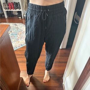 Black Drawstring Pants